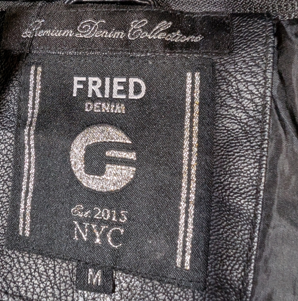 Fried Denim Men's M Hooded Performance‎ Motorcycle Jacket - Picture 6 of 16